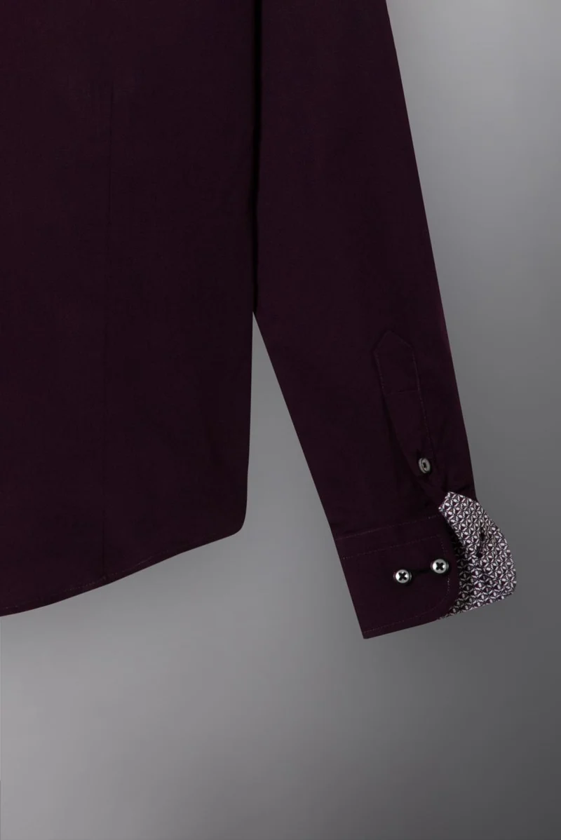 Beatrice Sport Poplin Stretch Women Shirt Purple