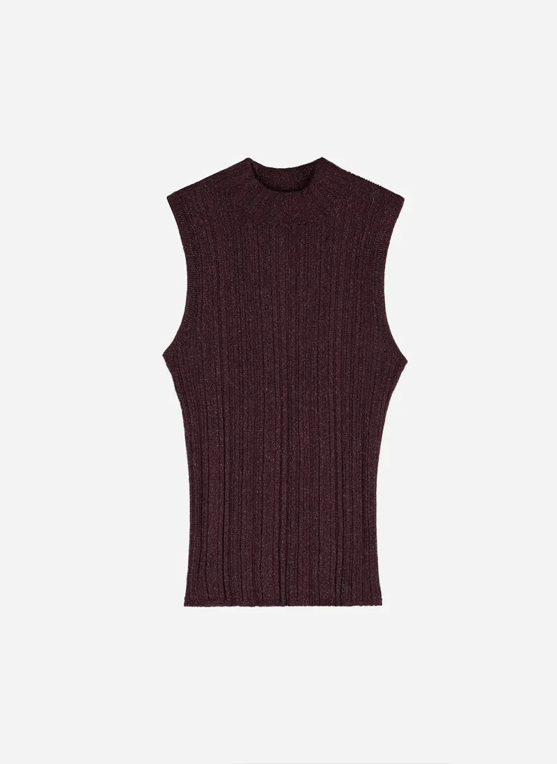 DEBARDEUR LUXIE prune