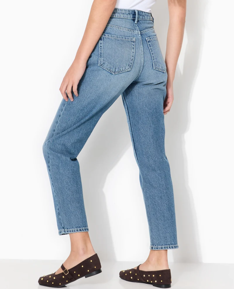 J80-1 / Jean mom taille haute