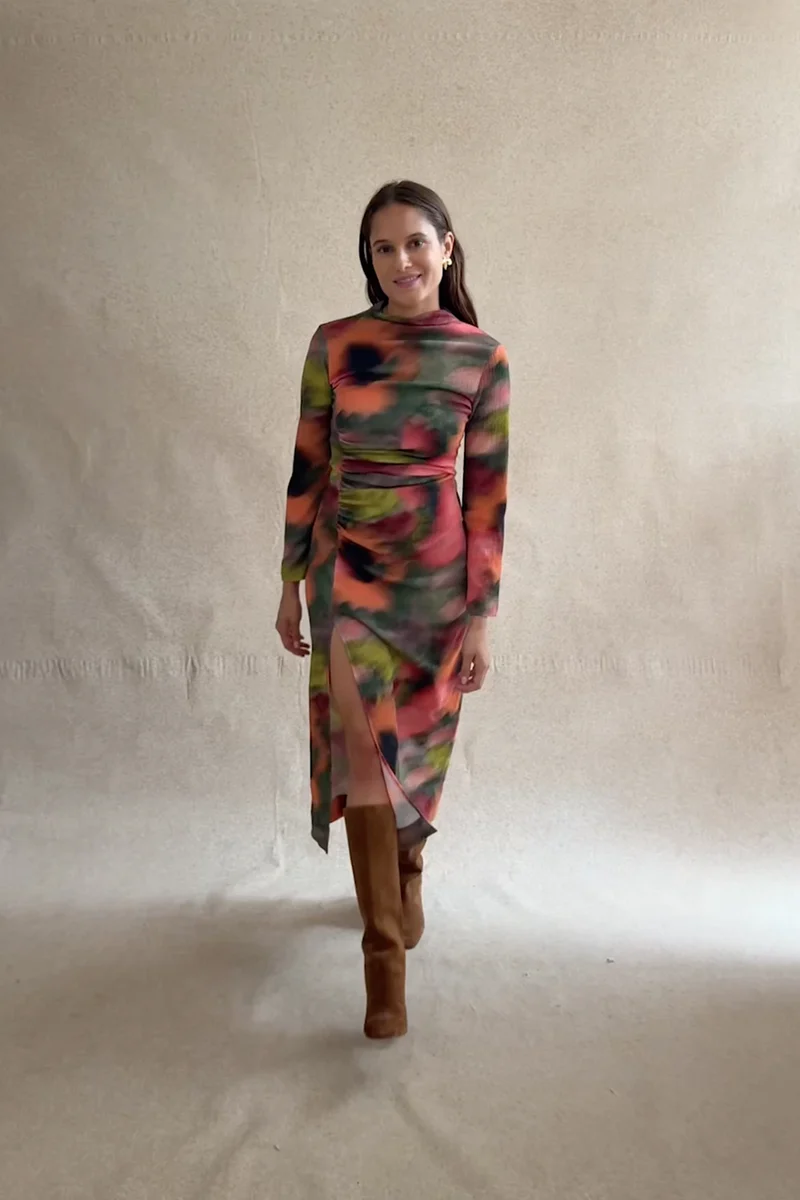 Robe Allure Flora Sauge