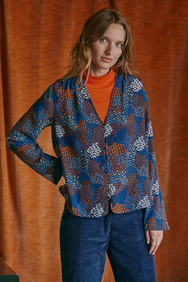 Sous-pull en coton Mandarine