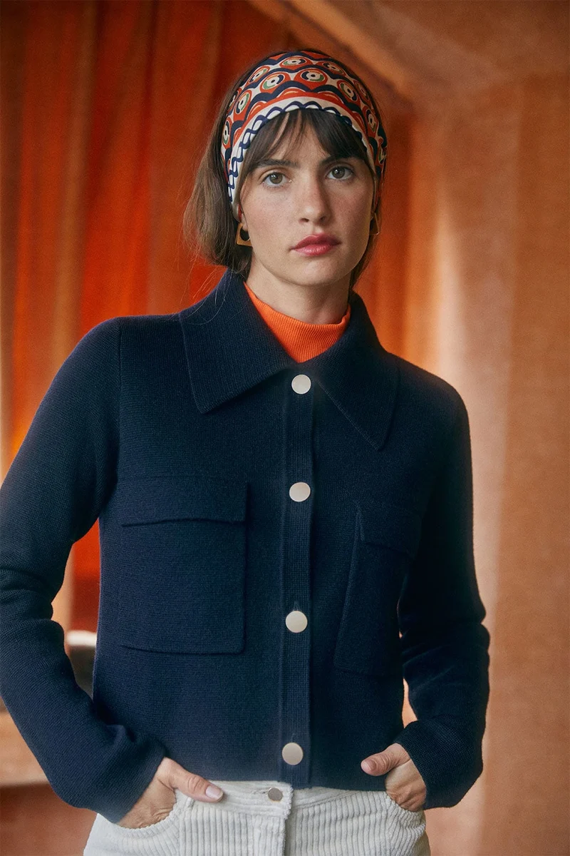 Sous-pull en coton Mandarine
