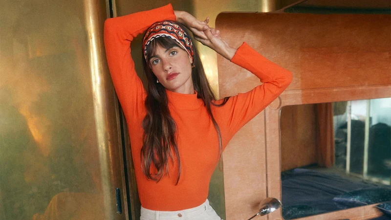 Sous-pull en coton Mandarine