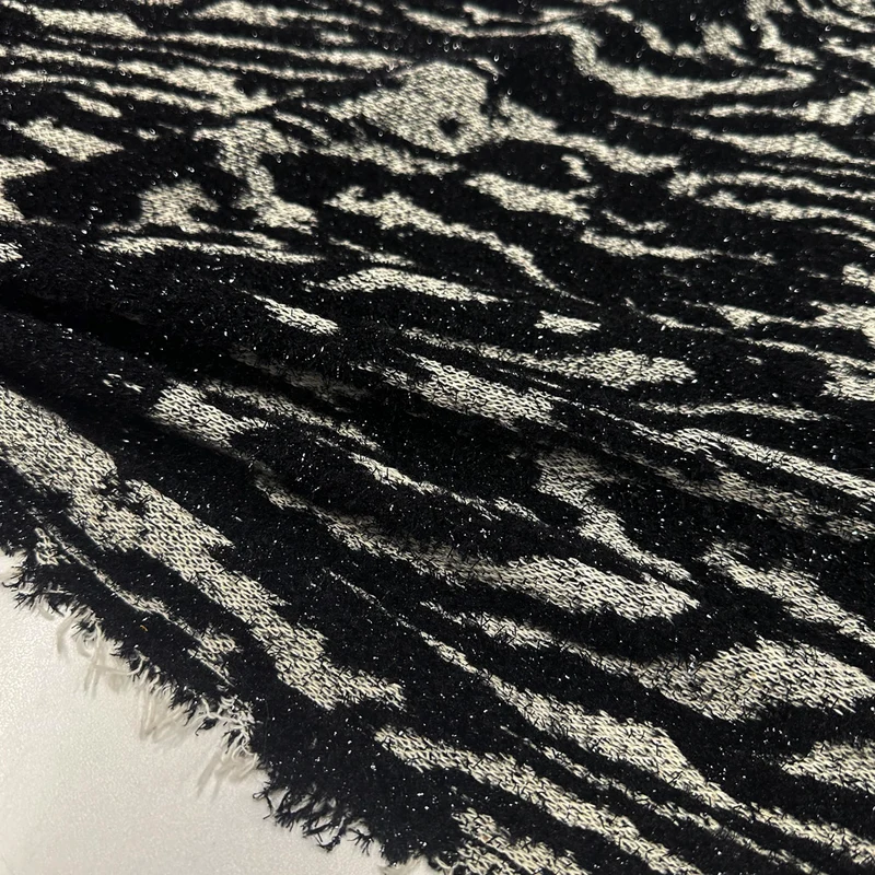Tissu Maille, Laine - Tissé Métallisé, Amblar