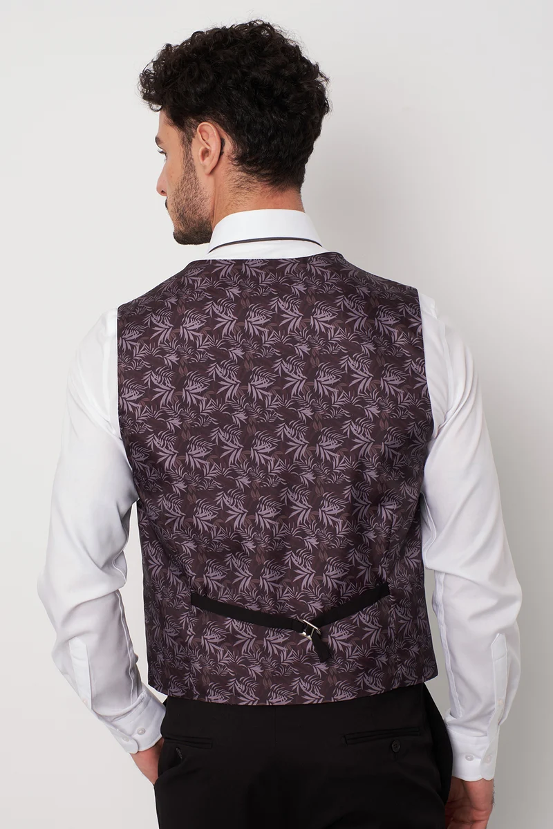 Man Waistcoat Black