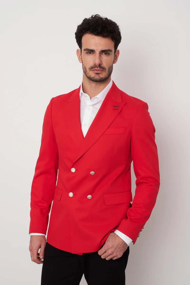 Man Jacket Red