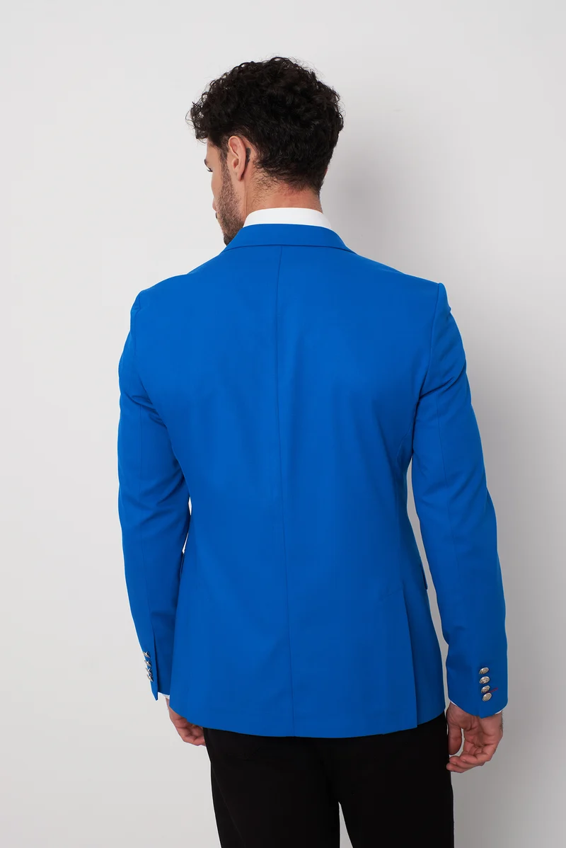 Man Jacket Navy Blue