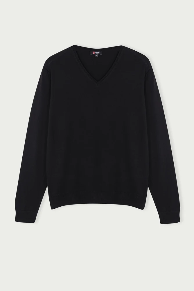 Microfiber Man Sweater Black