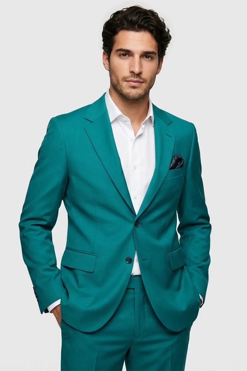 Man Suit Green