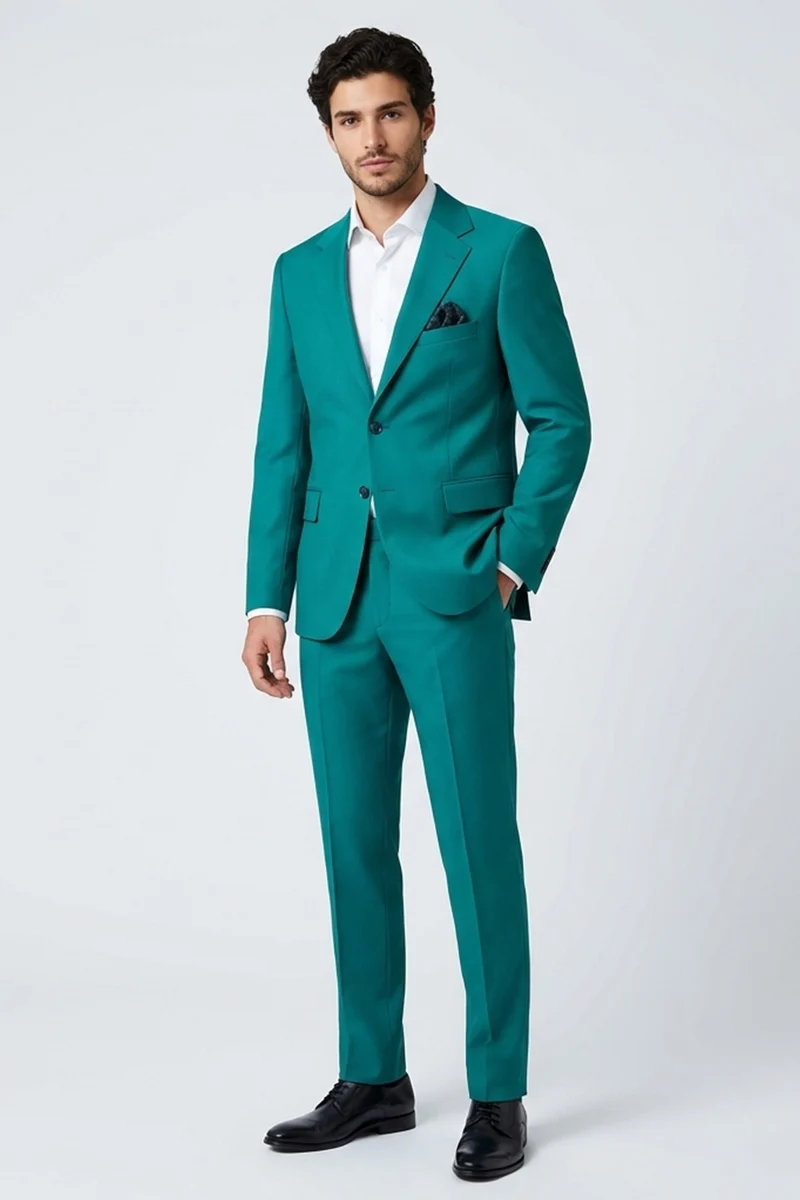 Man Suit Green