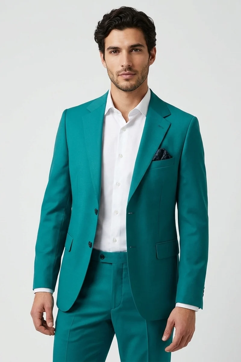 Man Suit Green