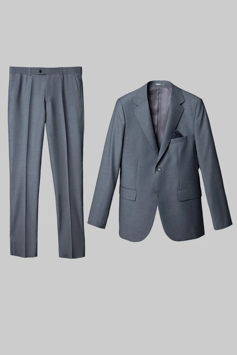 Man Suit Grey