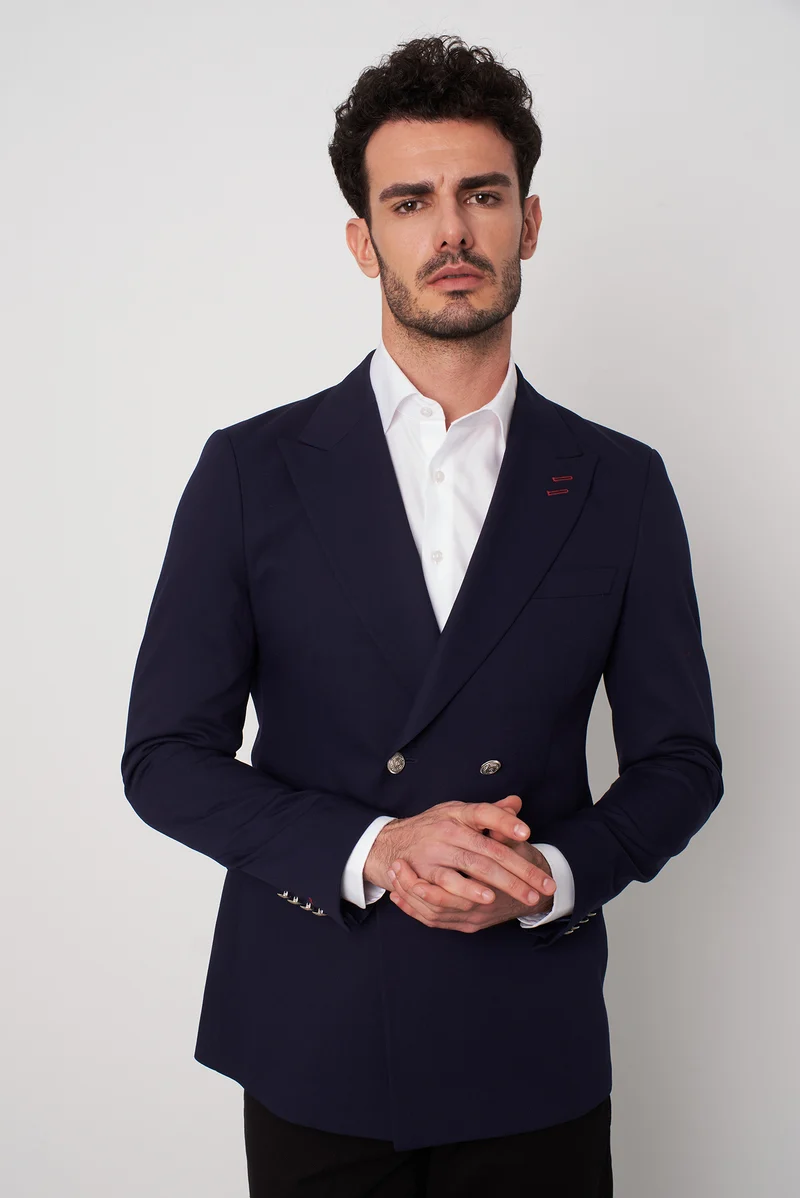 Man Jacket Blue