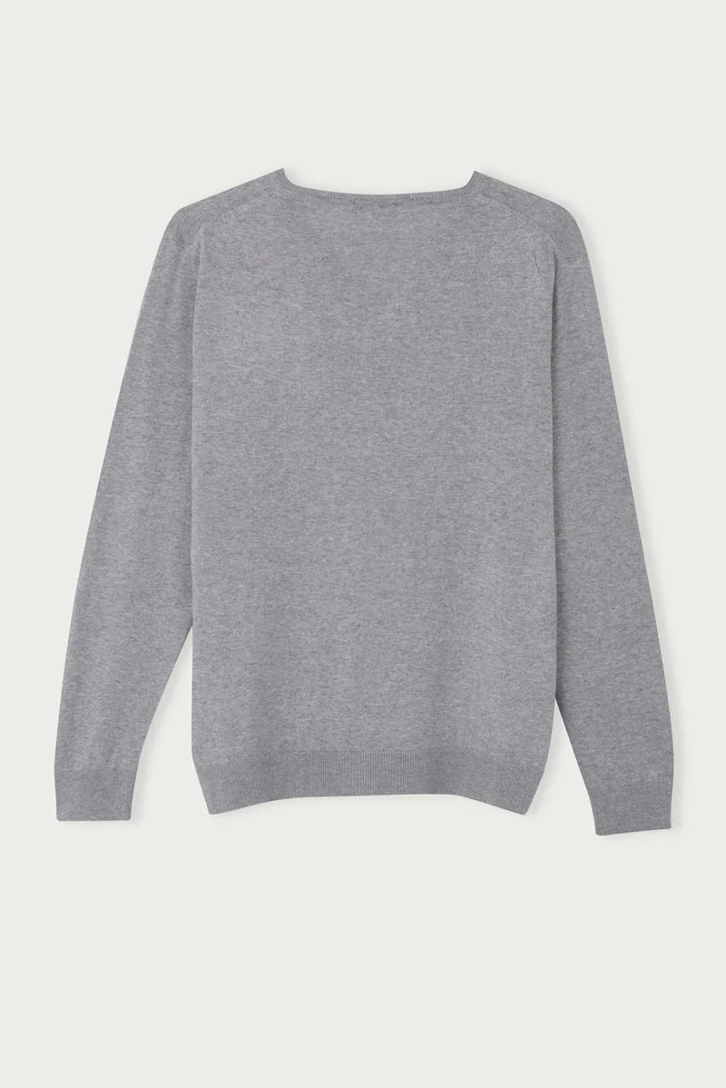 Microfiber Man Sweater Grey