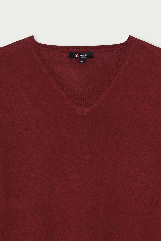 Microfiber Man Sweater Red
