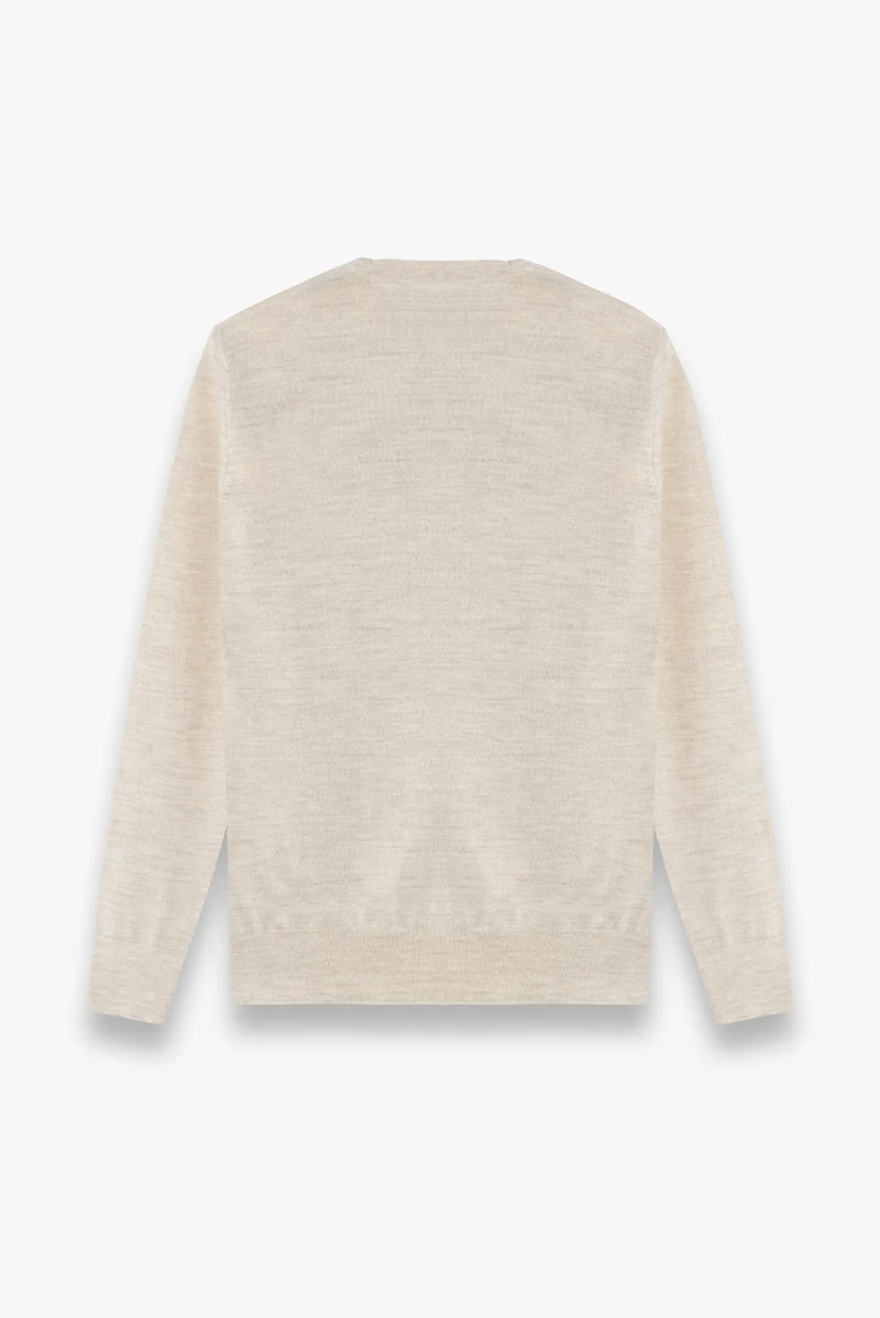 Merino's Blend Man Sweater Beige