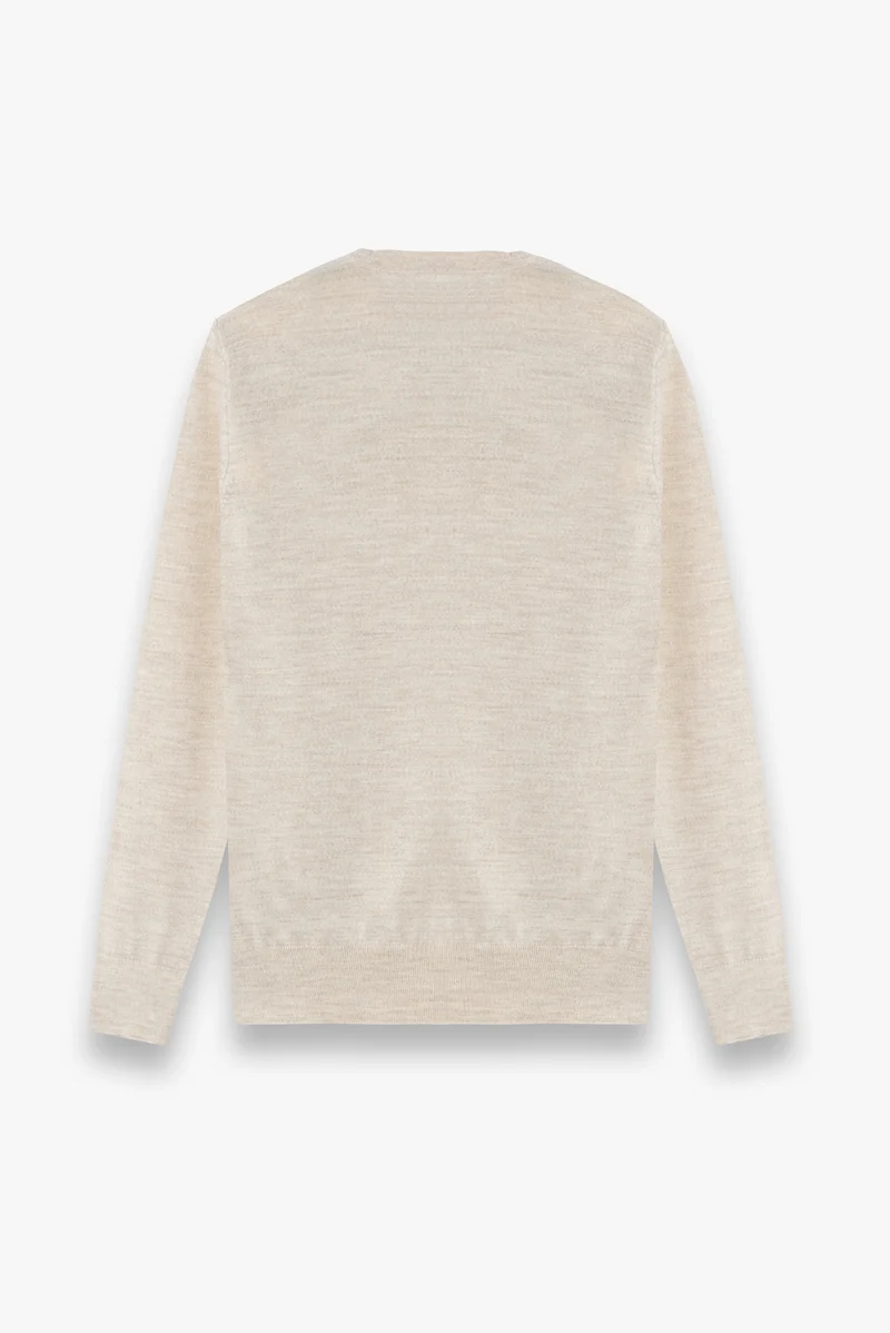 Merino's Blend Man Sweater Beige