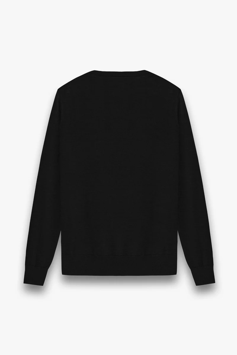 Merino's Blend Man Sweater Black