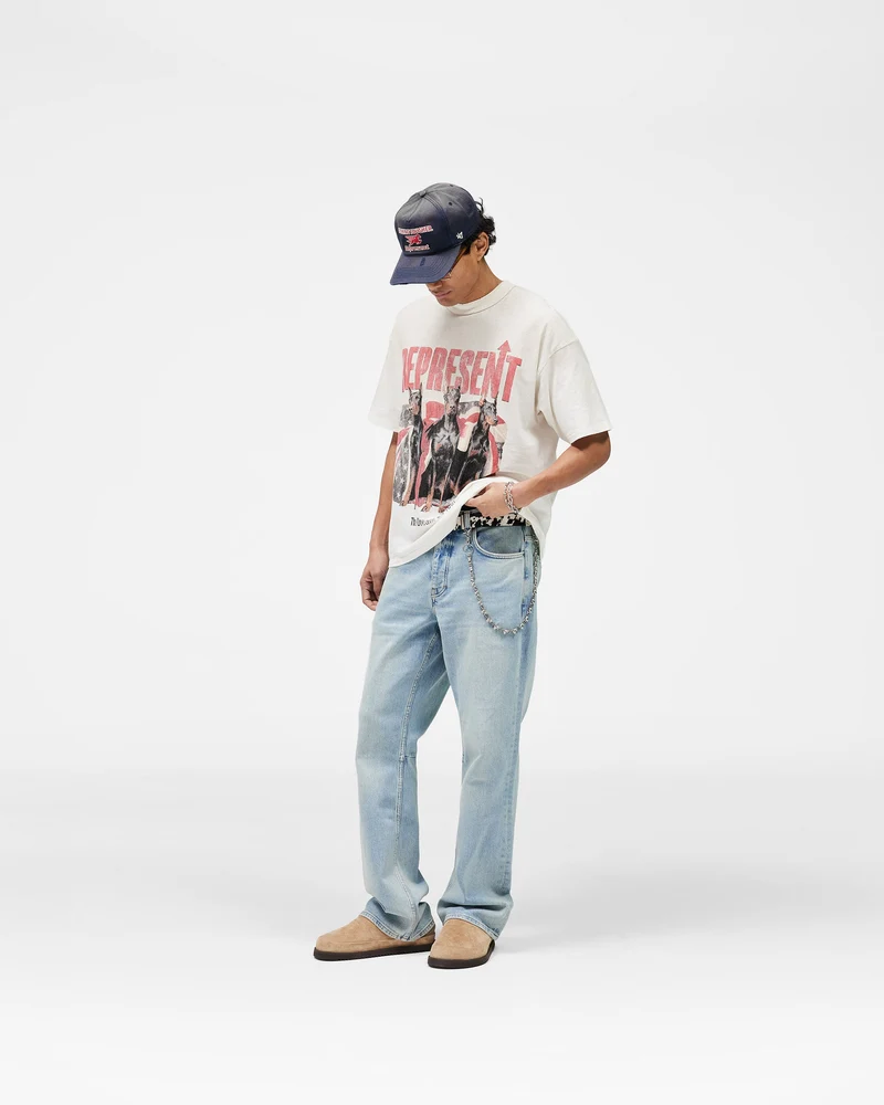 Dream On Tour T-Shirt - Washed Ecru
