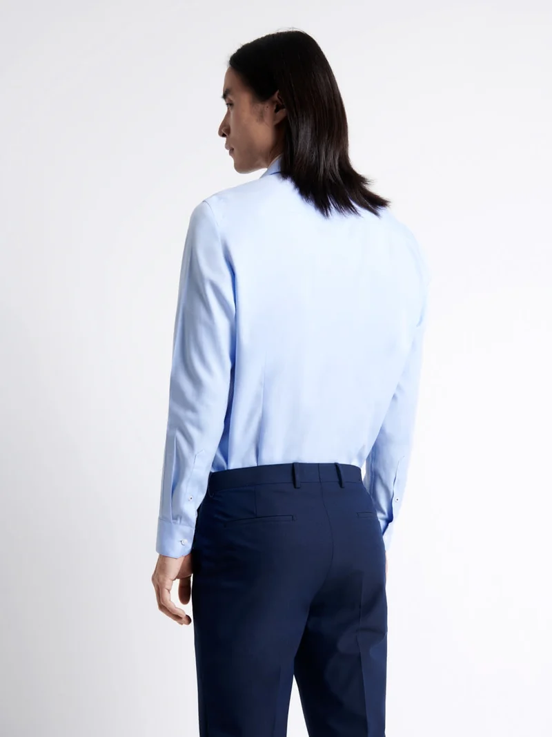 Chemise double retors en 100% coton