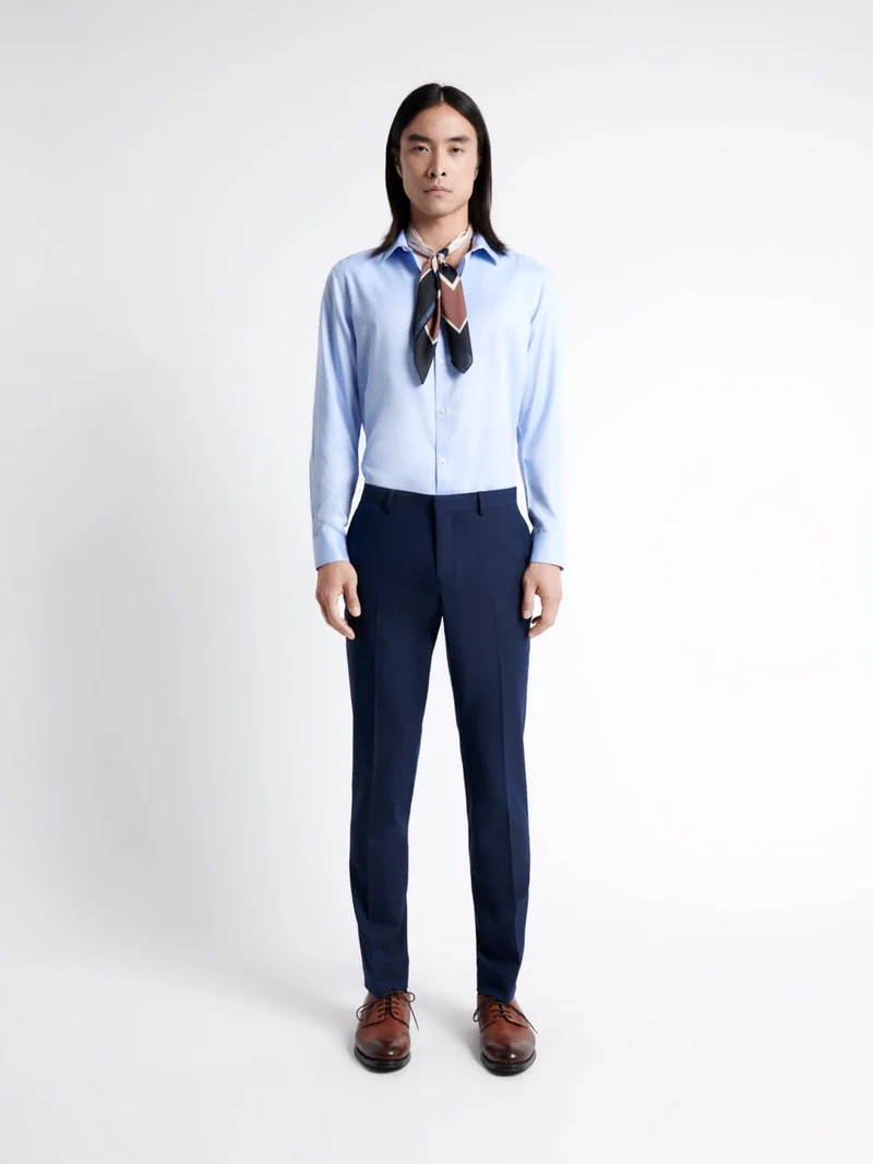 Chemise double retors en 100% coton