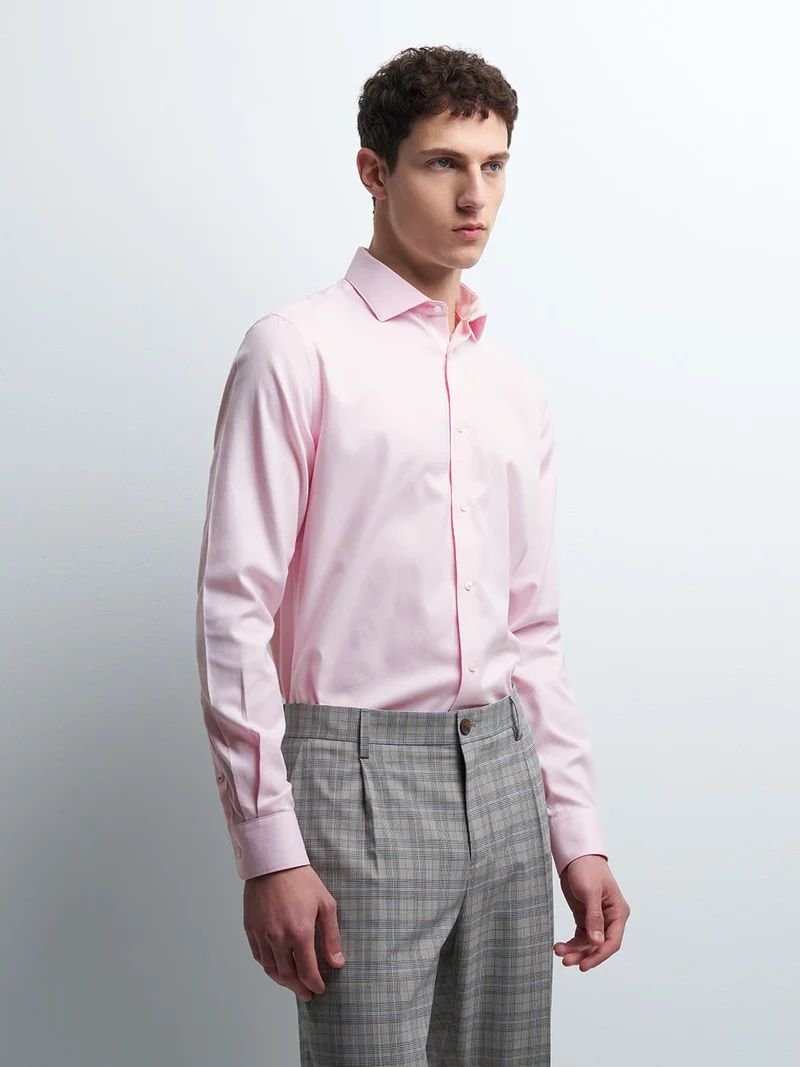 Chemise slim unie