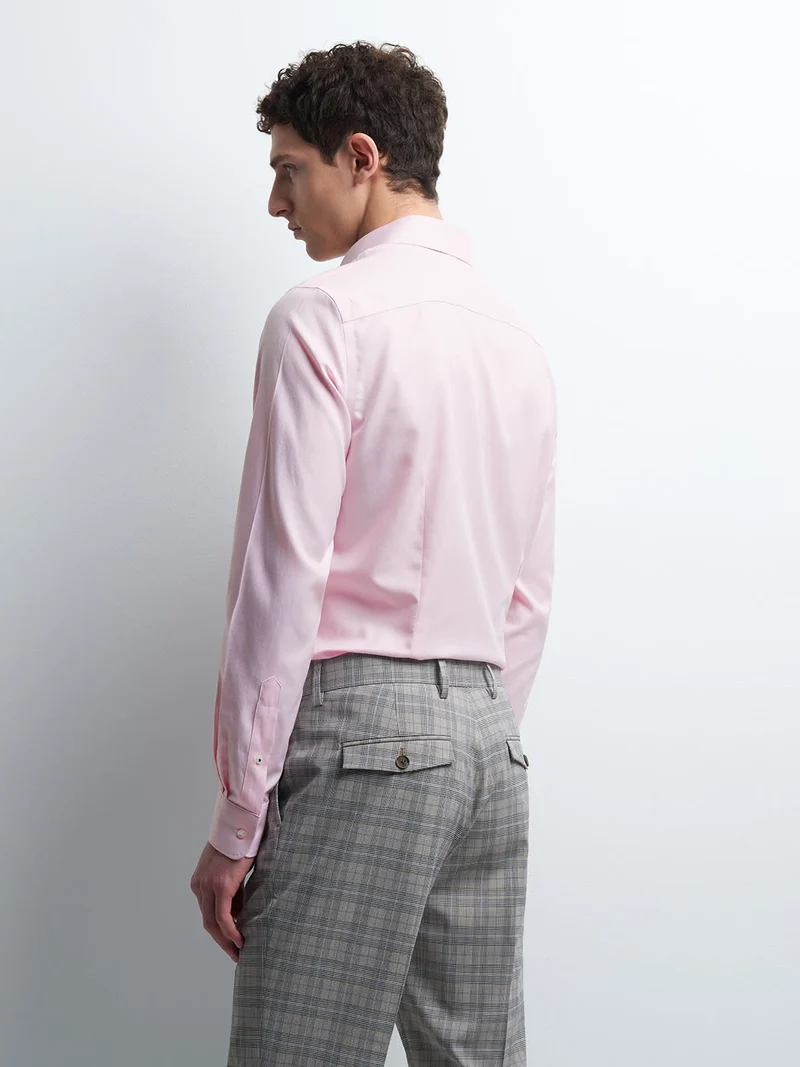 Chemise slim unie