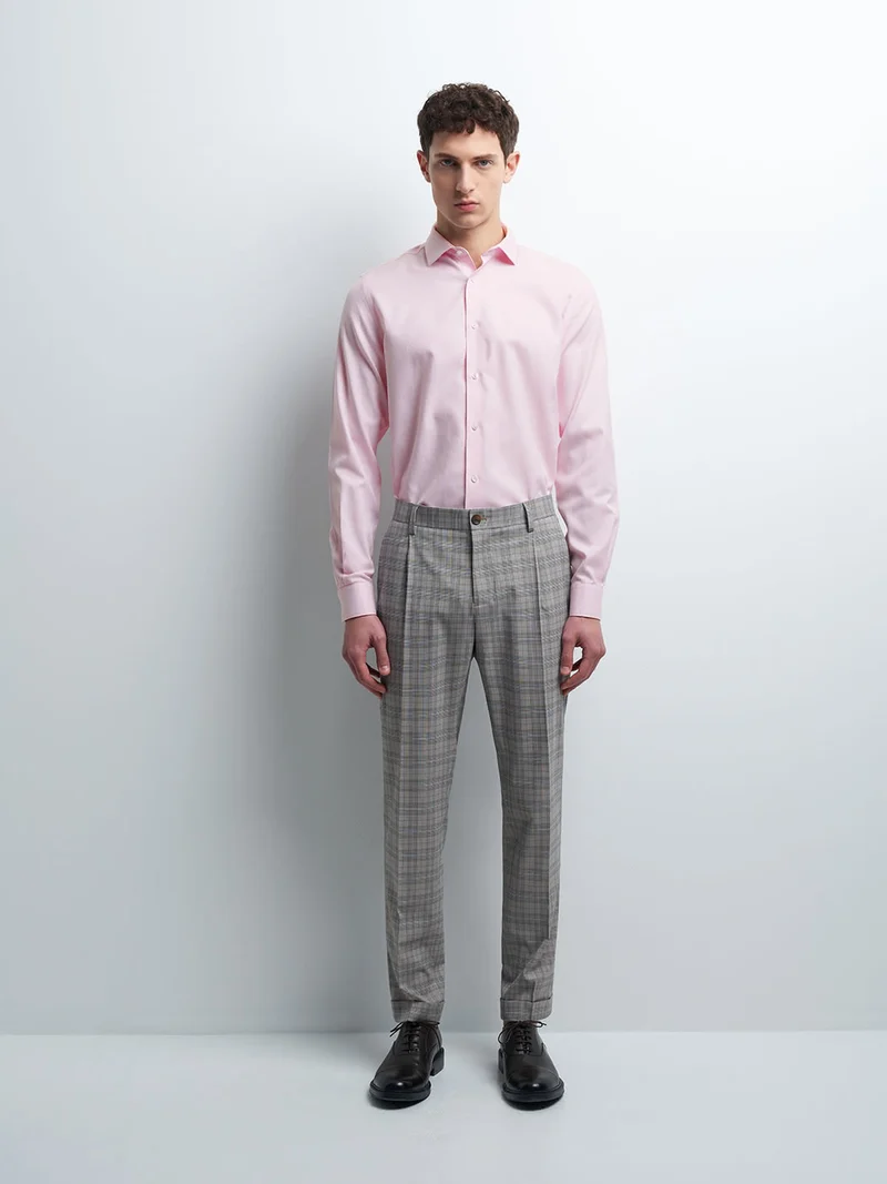 Chemise slim unie