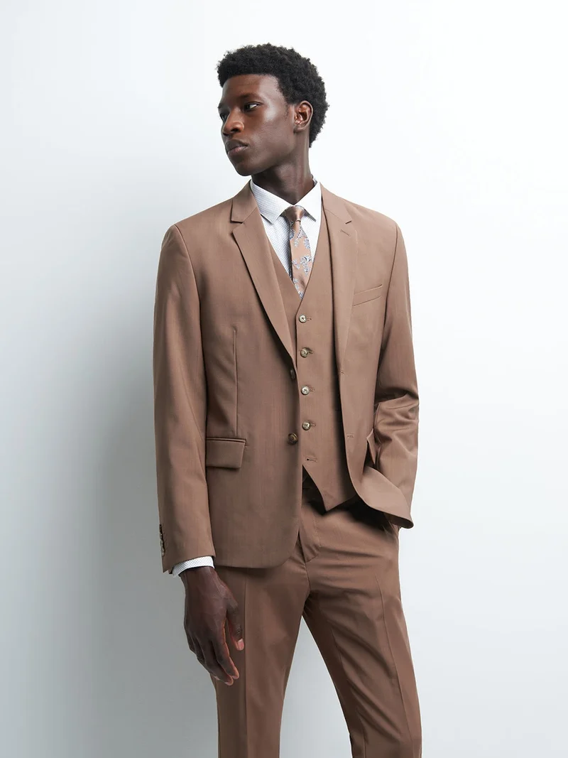 Veste coordonnable extraslim en laine