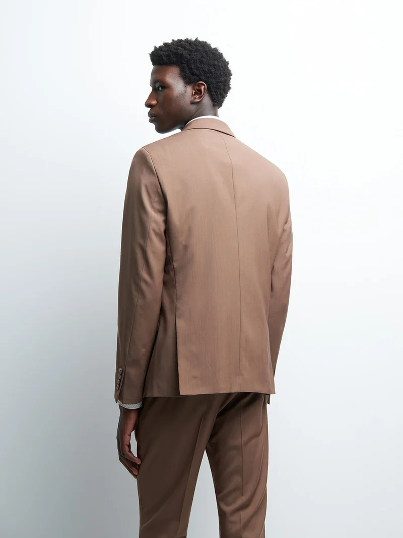 Veste coordonnable extraslim en laine
