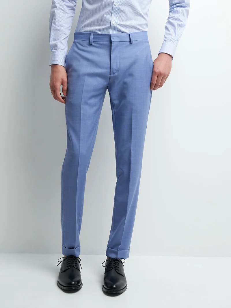 Pantalon coordonnable extraslim en laine