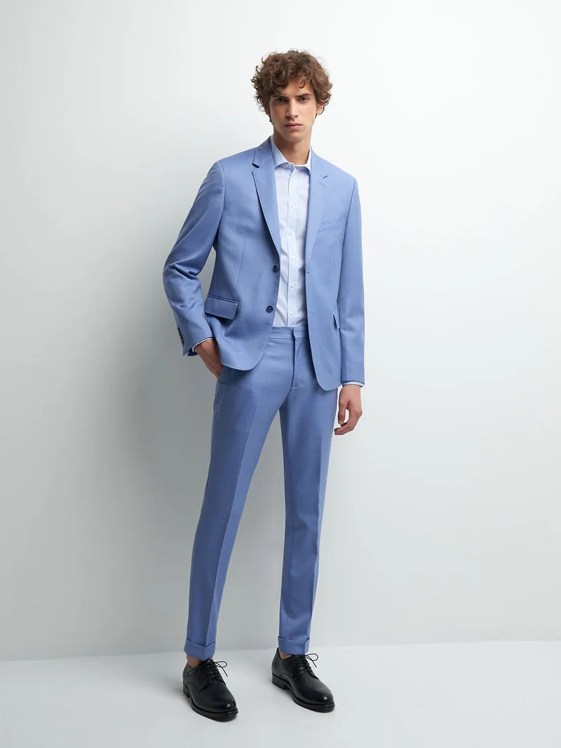 Pantalon coordonnable extraslim en laine