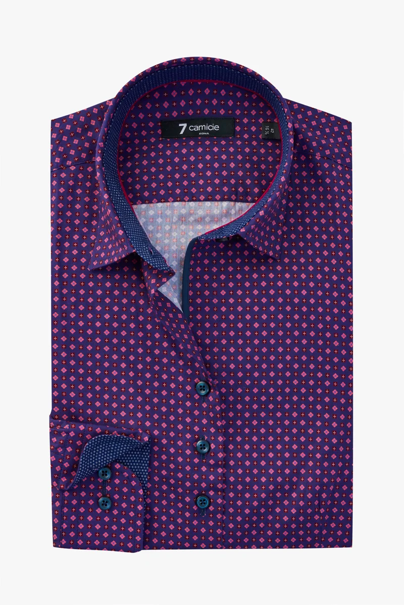 Beatrice Sport Poplin Women’s Shirt Purple Red