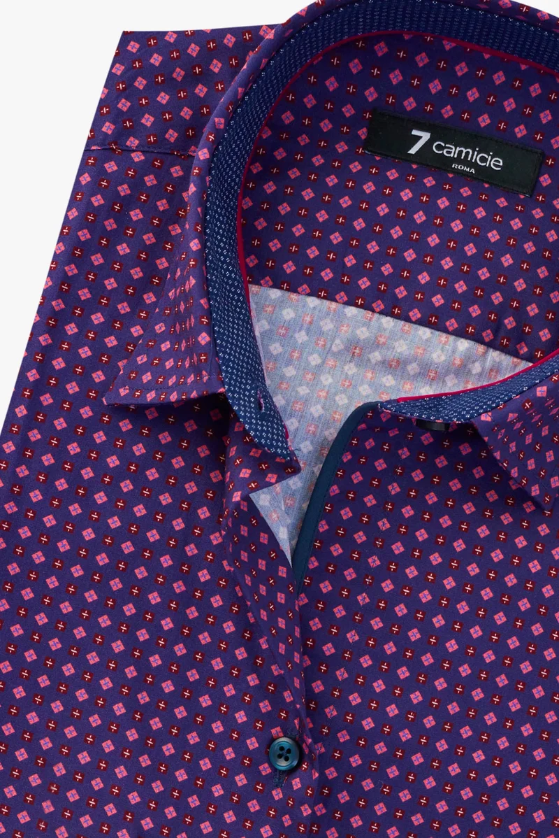 Beatrice Sport Poplin Women’s Shirt Purple Red