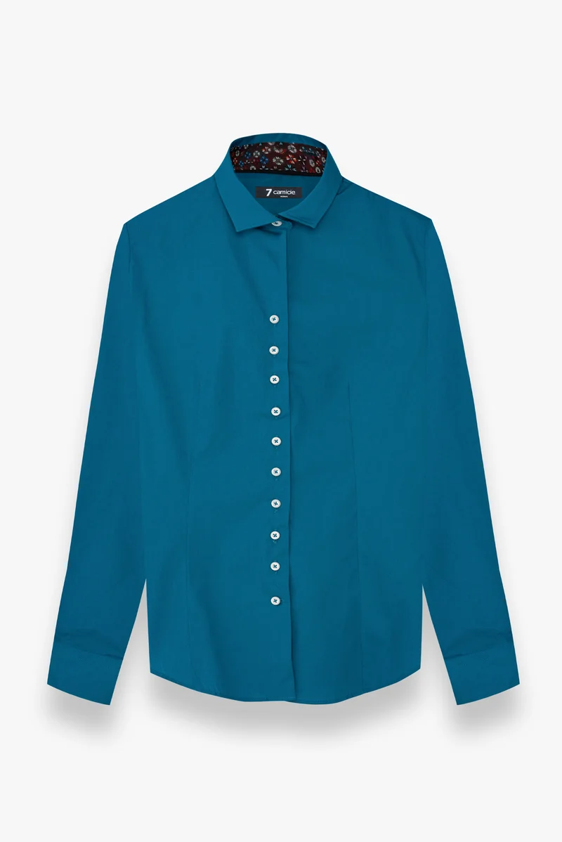 Beatrice Sport Poplin Stretch Women’s Shirt Green