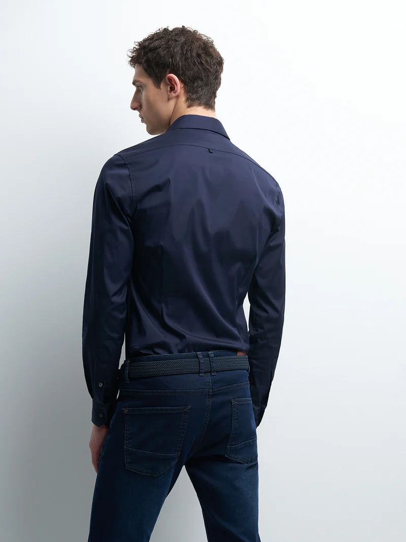Chemise extra-slim unie