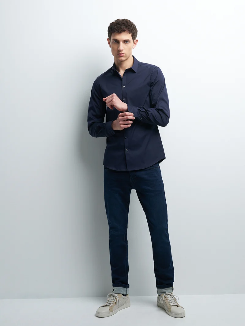 Chemise extra-slim unie