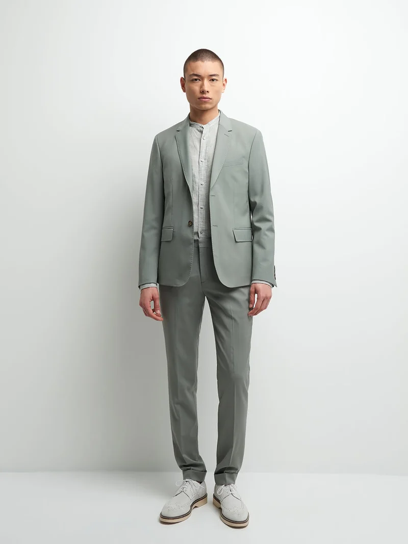 Veste coordonnable extraslim en laine