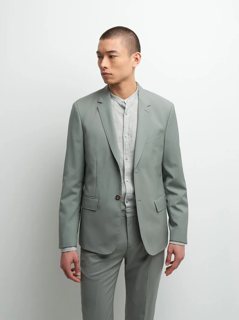 Veste coordonnable extraslim en laine