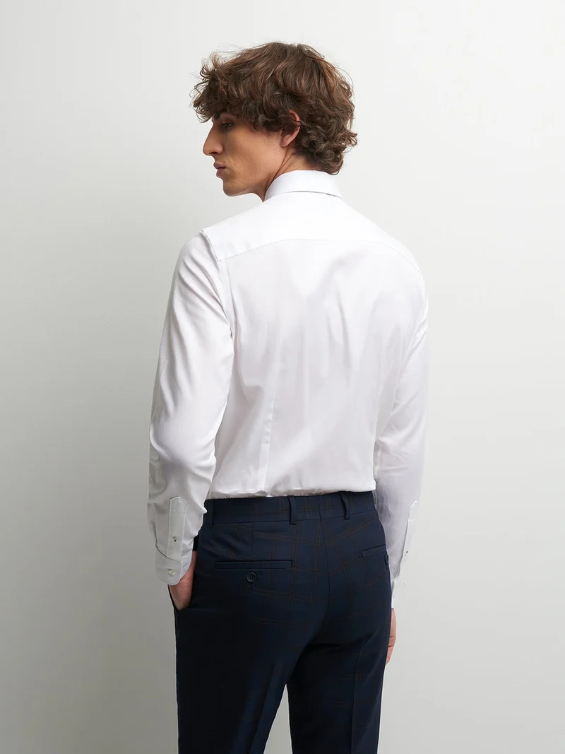 Chemise slim unie Induo