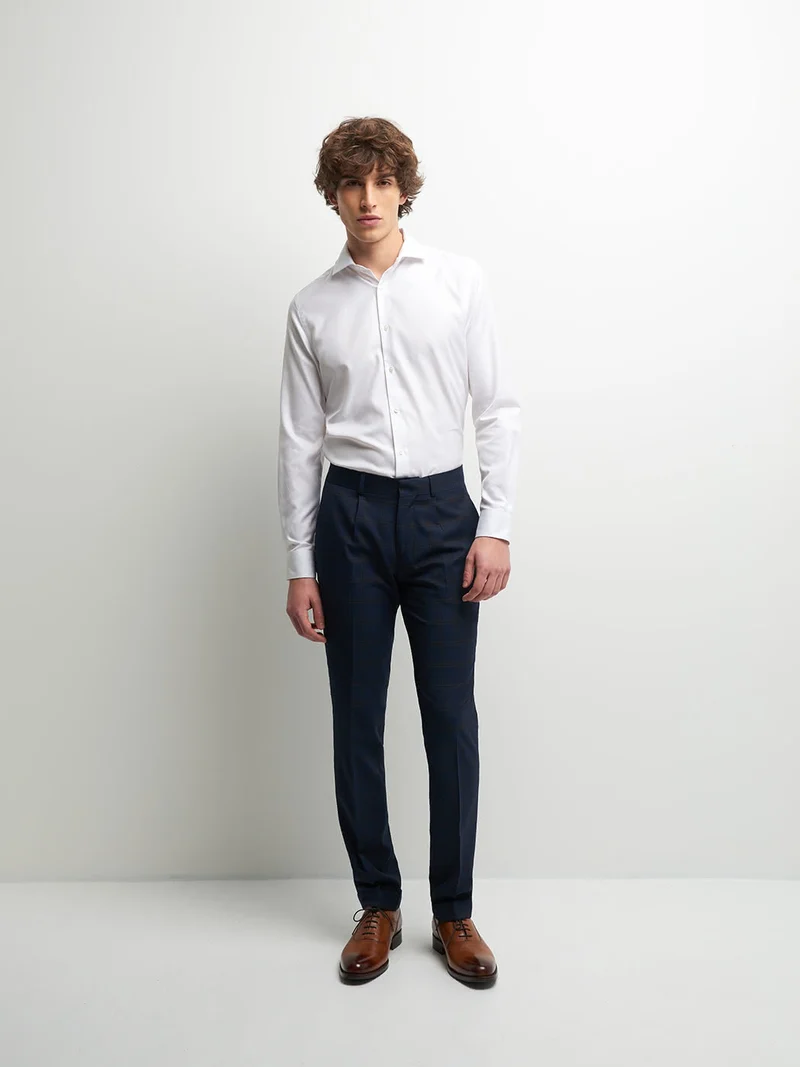 Chemise slim unie Induo