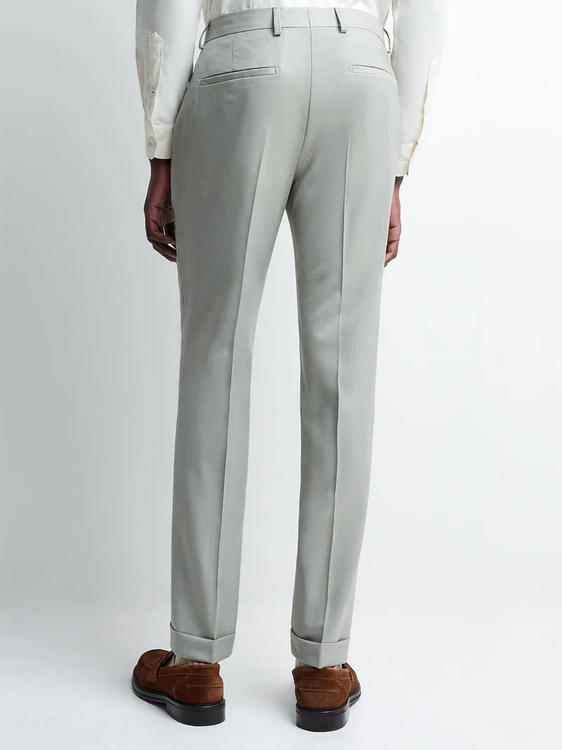 Pantalon de costume 100% en laine