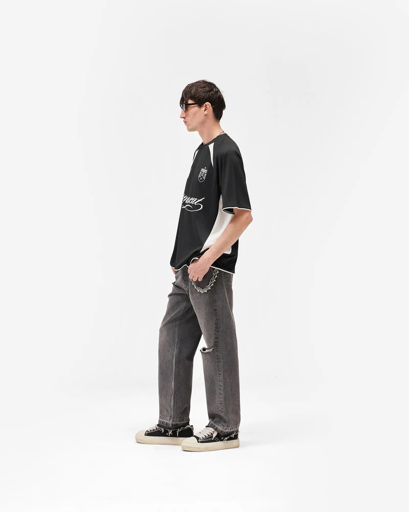 Star Jersey - Jet Black