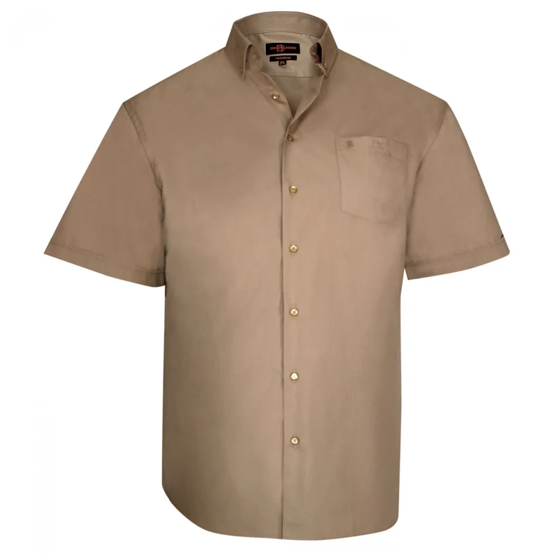 Chemise homme grande taille unie coupe droite BASIC Doublissimo