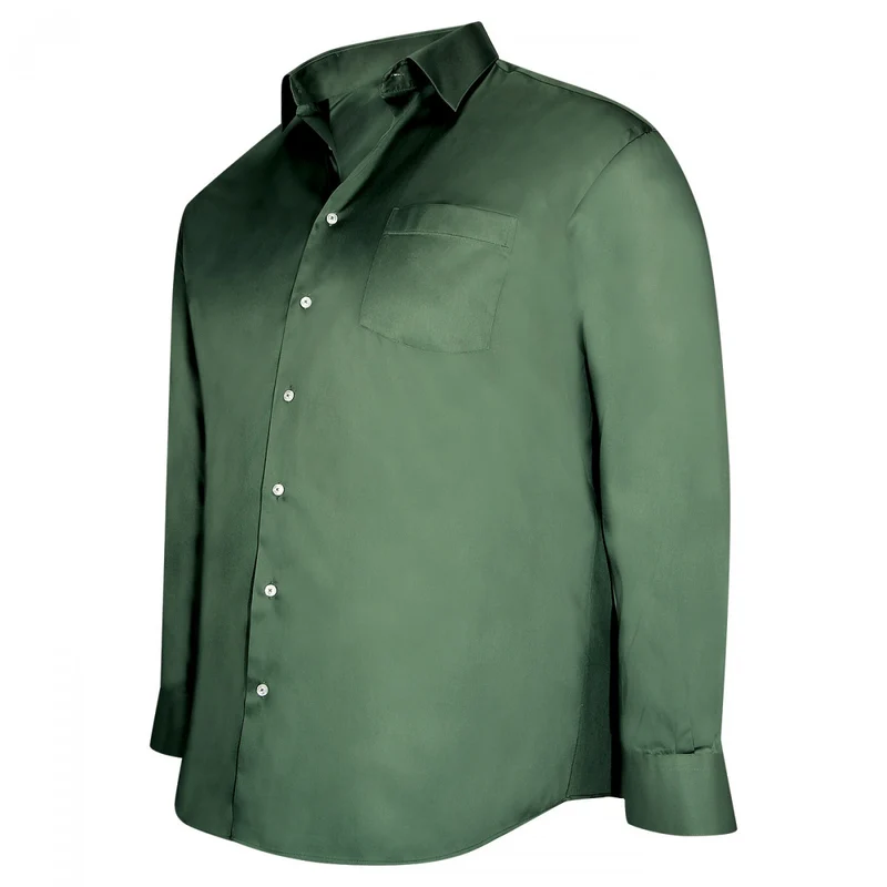 Chemise homme grande taille en coton coupe droite STANLEY Doublissimo