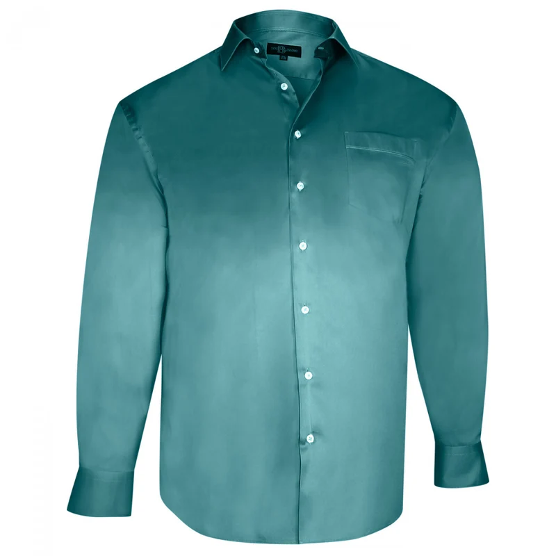 Chemise homme grande taille en coton coupe droite STANLEY Doublissimo