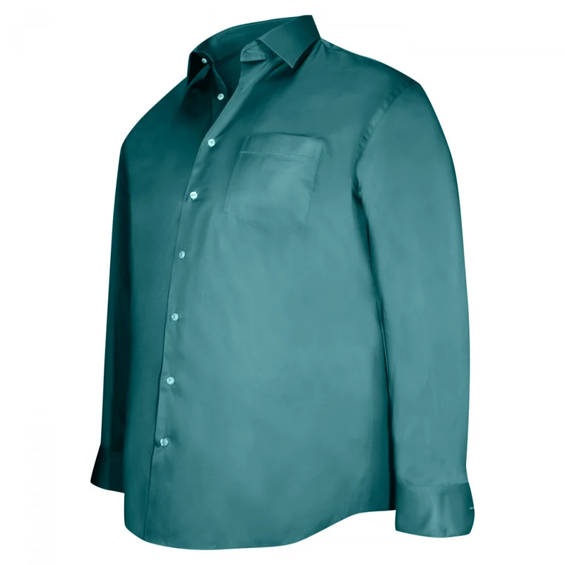 Chemise homme grande taille en coton coupe droite STANLEY Doublissimo