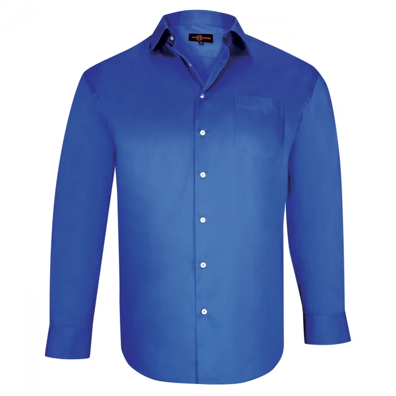 Chemise homme grande taille en coton coupe droite STANLEY Doublissimo