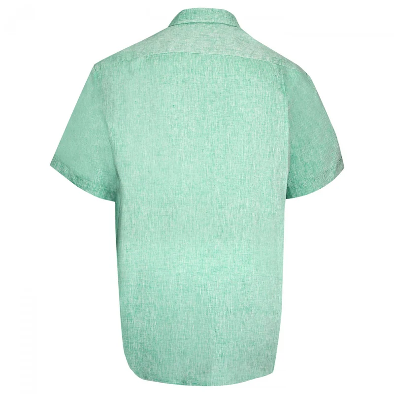Chemise homme grande taille en lin coupe droite MONTE CARLO Doublissimo