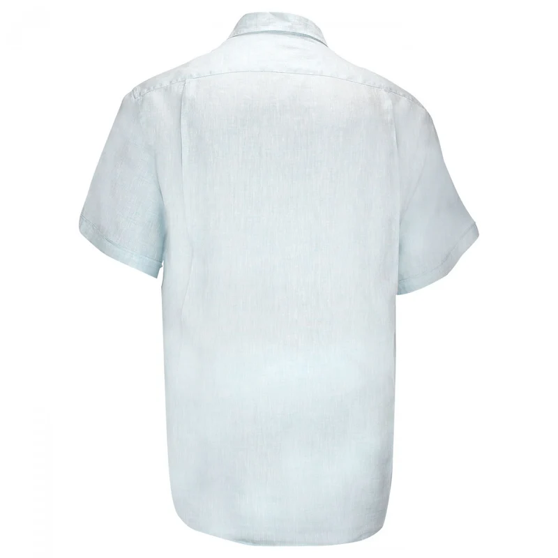 Chemise homme grande taille en lin coupe droite MONTE CARLO Doublissimo